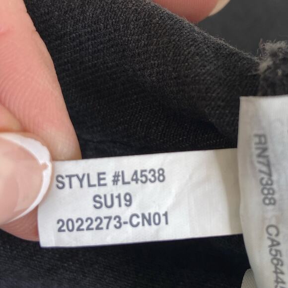 Madewell Rigid Denim A-Line Mini Skirt in Lunar Wash: Button-Front Edition sz 26 - Picture 12 of 12